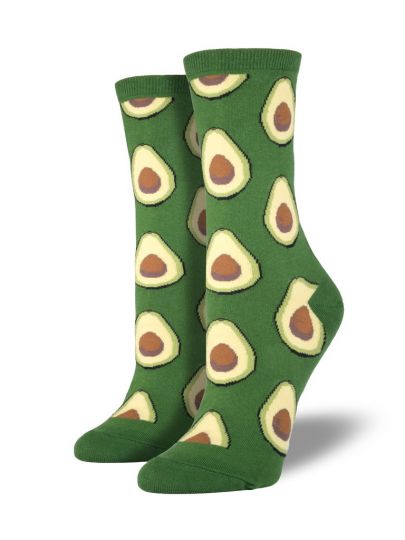 Avocado sokken groen