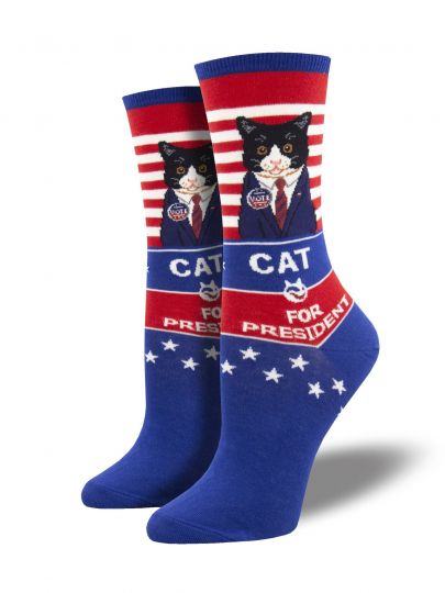 CAT for president sokken