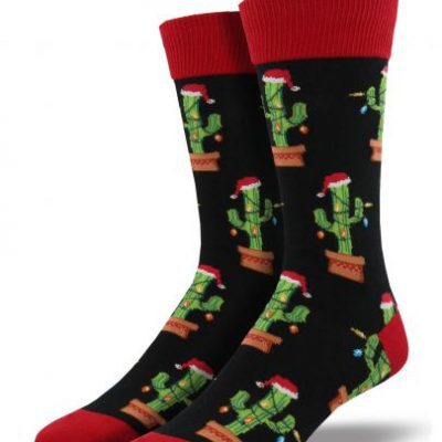 Kerst Cactus sokken