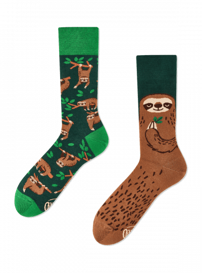 Luiaard sokken MM