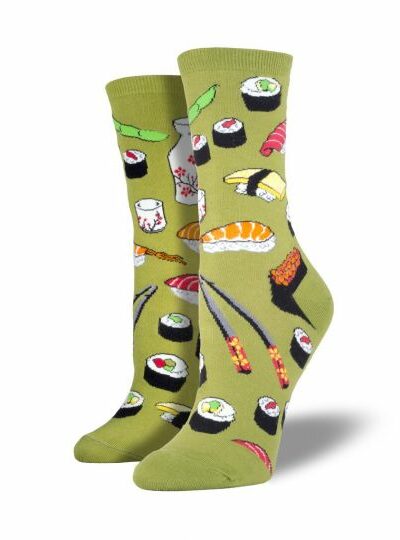 Sushi sokken groen