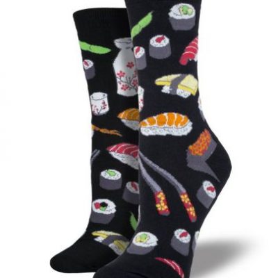 Sushi sokken zwart