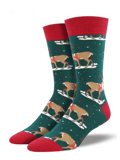 Winter rendier sokken